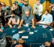 La mesa final de un torneo de poker